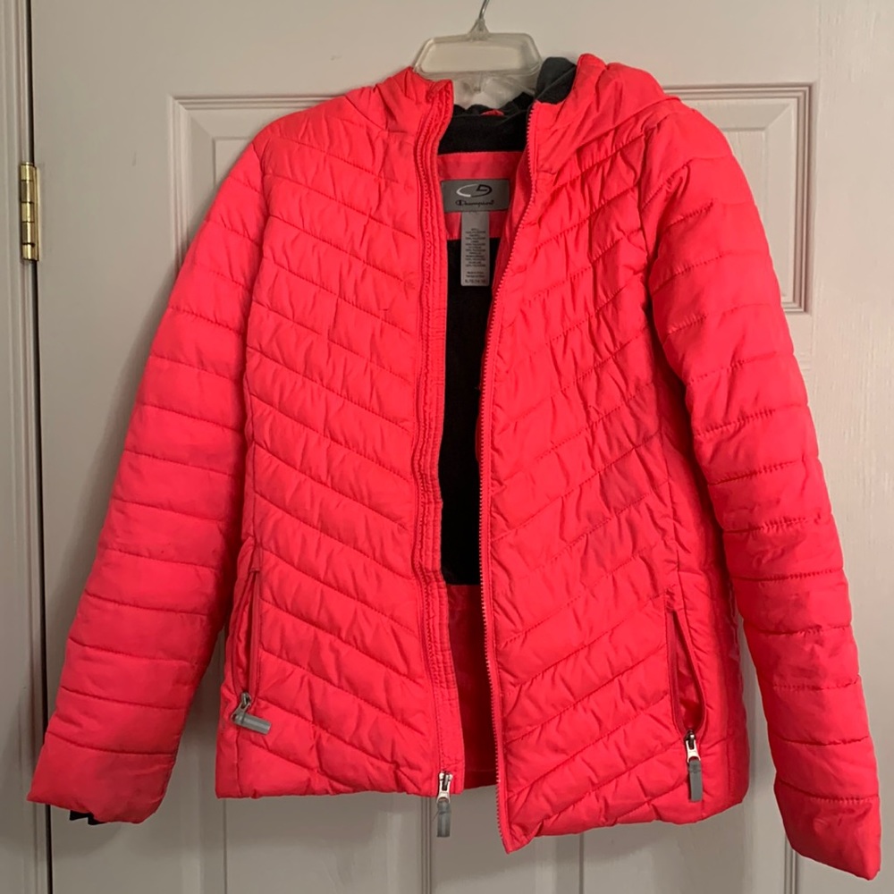 C9 Champion hot pink puffer XL/TG (14-16)